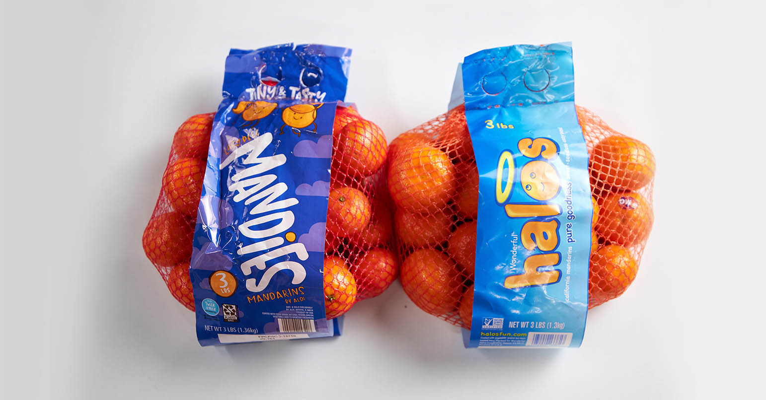 Aldi vs Walmart Oranges